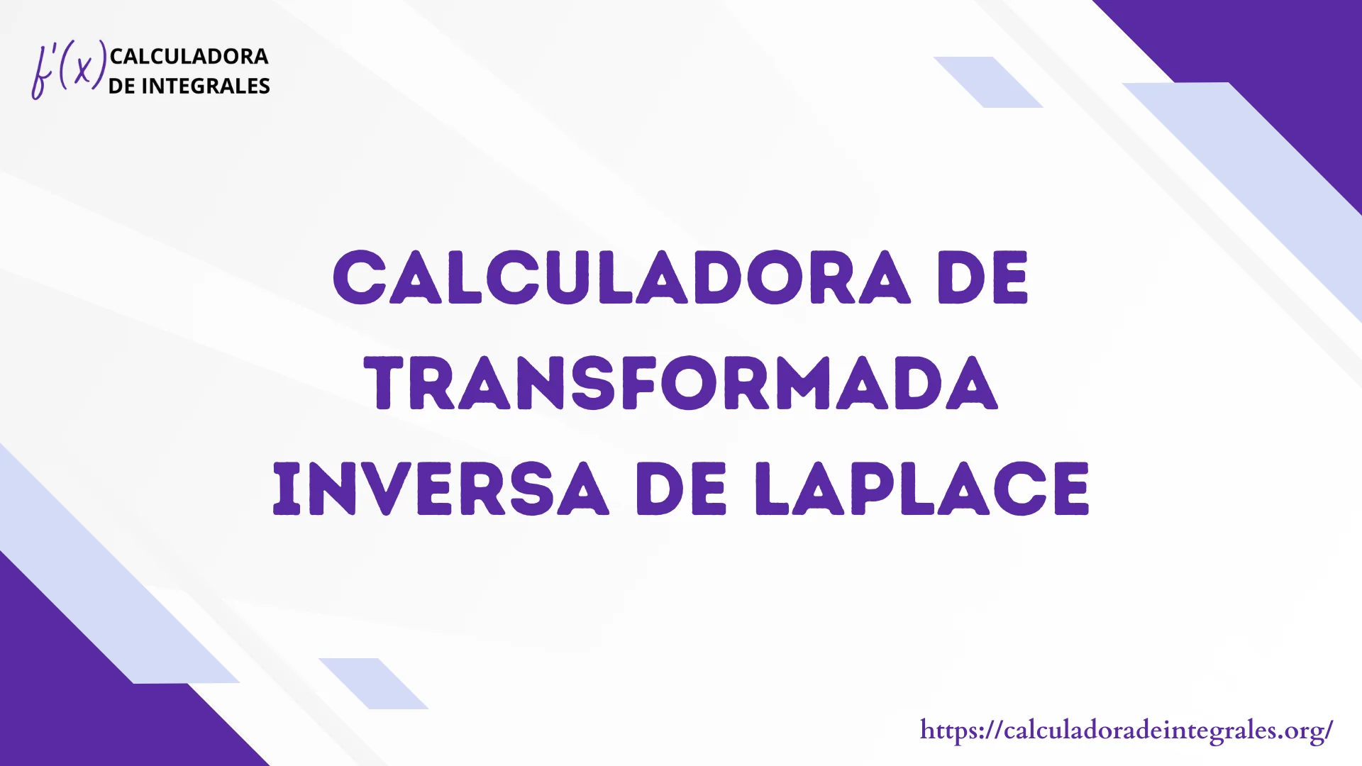 calculadora de transformada inversa de laplace